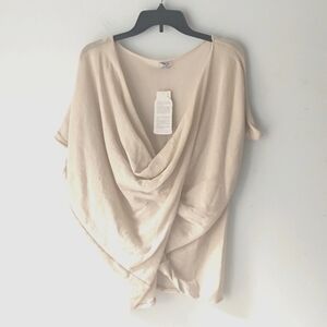 Save the Ocean Short Sleeve Wrap Top One Size